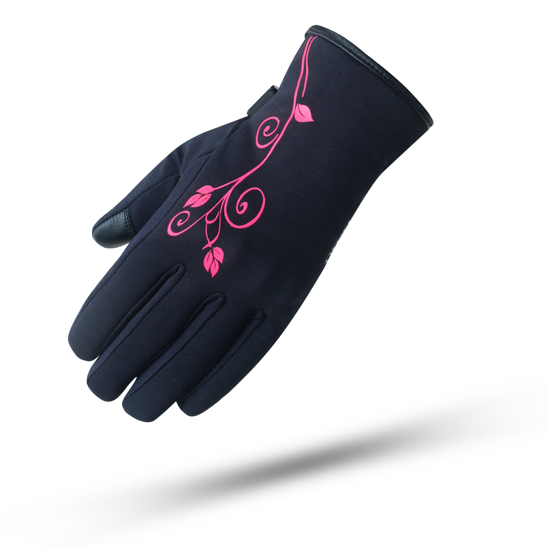 GUANTES LADY1 NEGRO/ROSA T - XXS