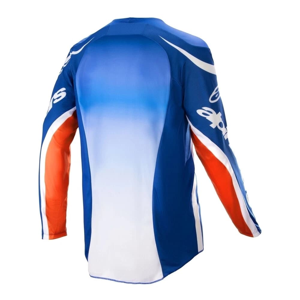 Camiseta Alpinestars Racer Semi Azul Rojo-DESCATAL