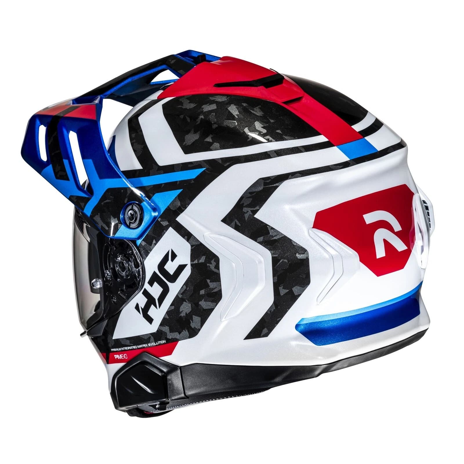Casco HJC RPHA 60 Dakar MC21 Azul Blanco Rojo