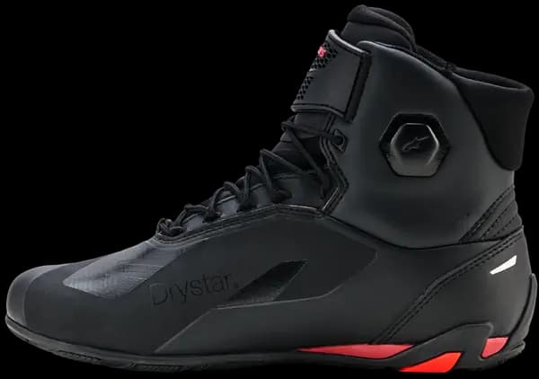 Botas Alpinestars FASTER-4 Drystar Negro Rojo