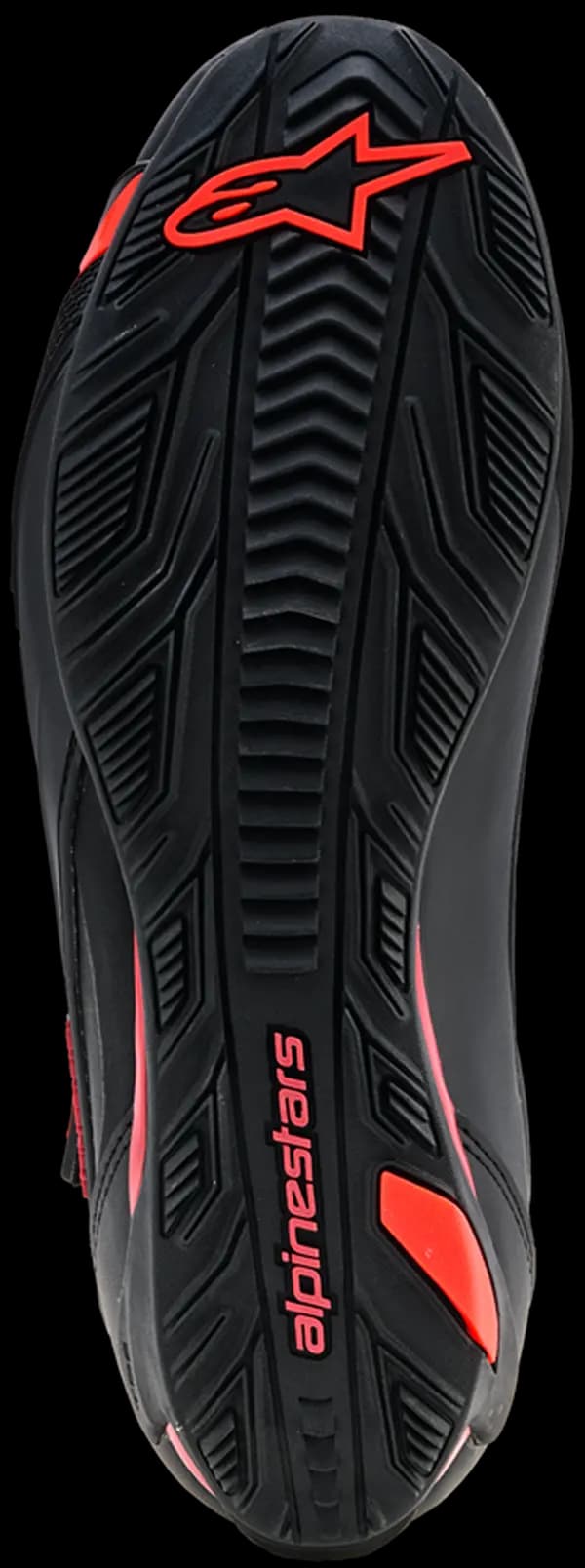 Botas Alpinestars FASTER-4 Drystar Negro Rojo