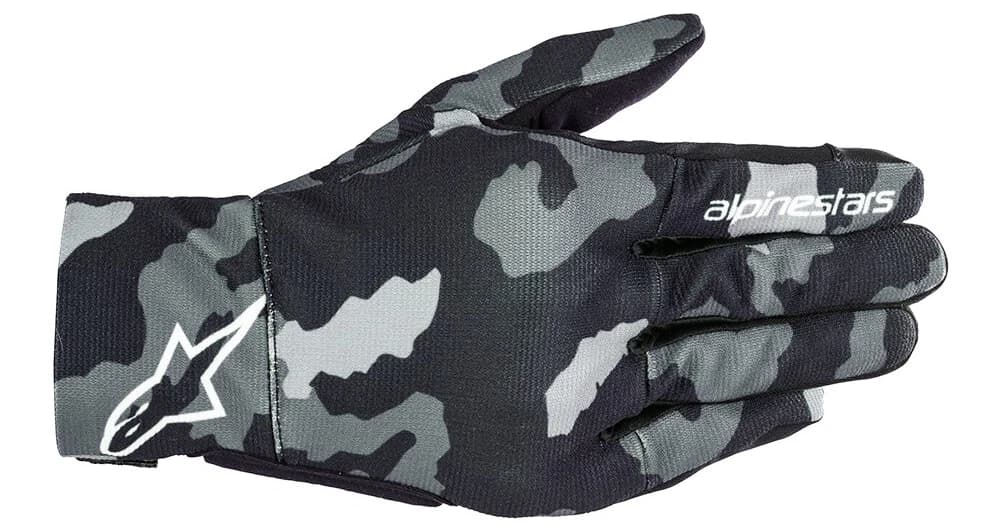 Guantes Alpinestars Reef Junior Negro Gris Camo - image_1