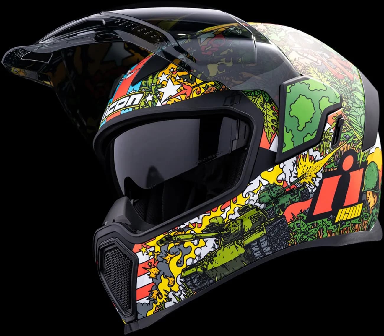 Casco ICON Airflite GP23 Verde Casco ICON Airflite GP23 Verde