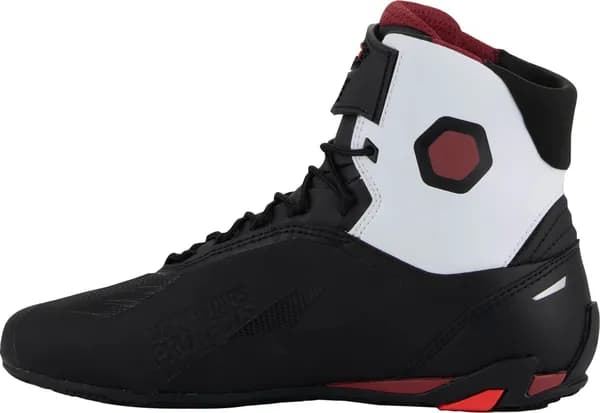 Botas Alpinestars FASTER-4 SHOES Negro Rojo Blanco Botas Alpinestars FASTER-4 SHOES Negro Rojo Blanco