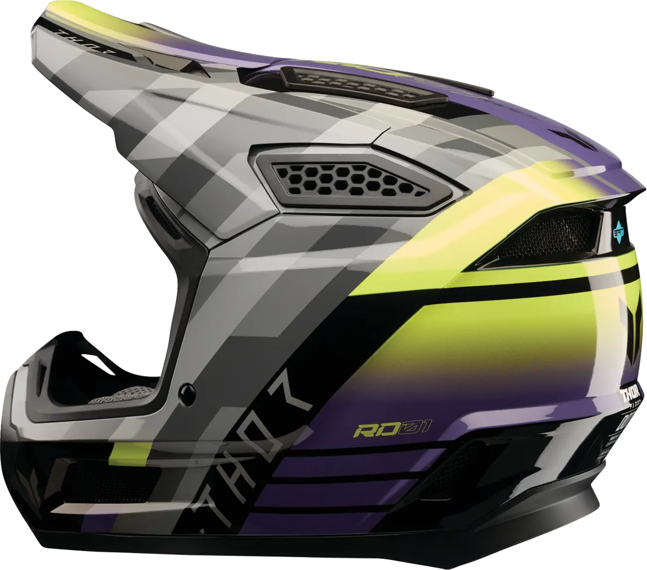 Casco THOR Fleet Camber Negro Gris Verde Casco THOR Fleet Camber Negro Gris Verde