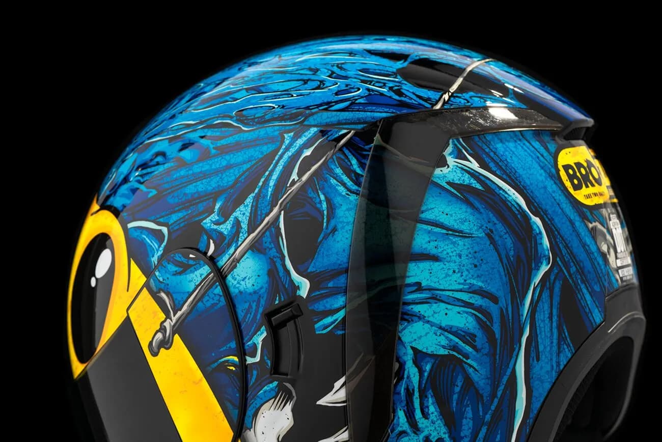 Casco ICON Airform MIPS Brozak Azul Casco ICON Airform MIPS Brozak Azul