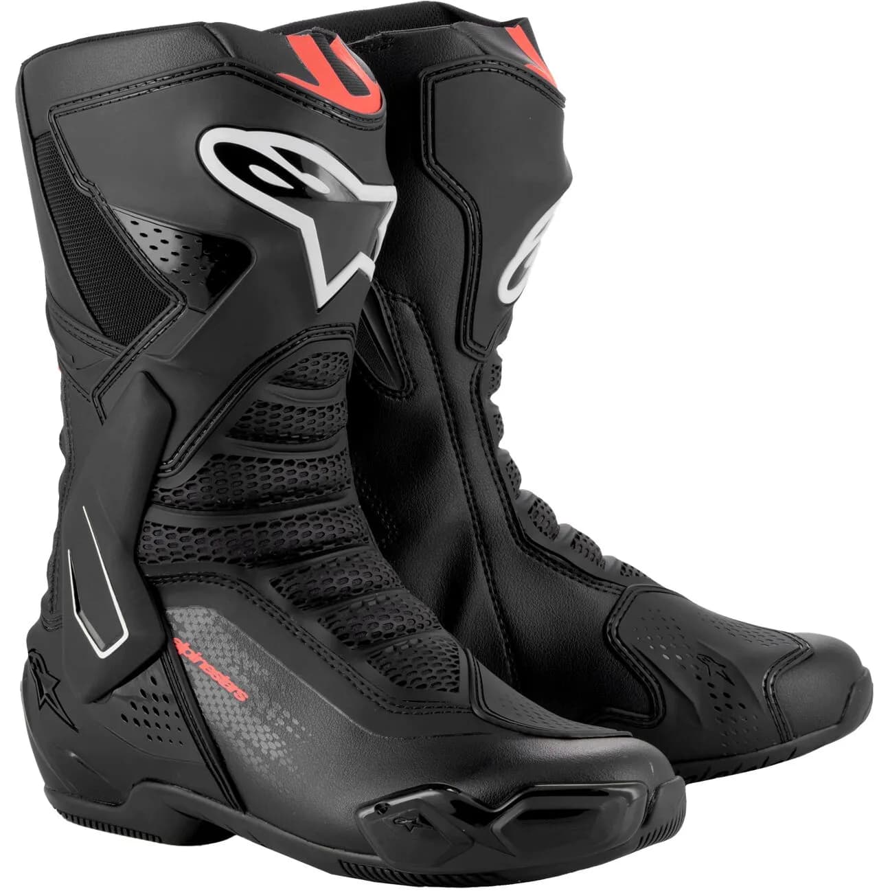 Botas Alpinestars SMX-6 V3 Negro Rojo image_1