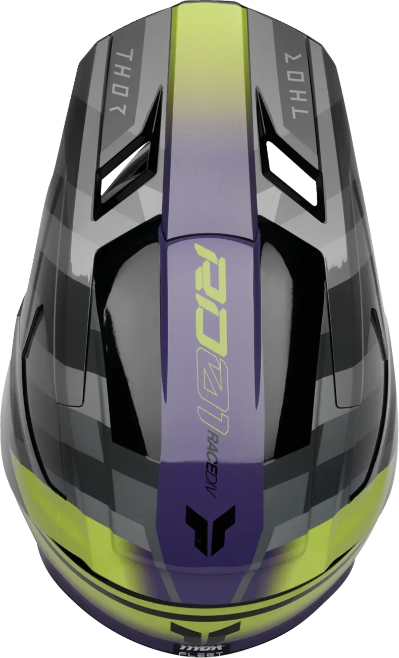 Casco THOR Fleet Infantil Camber Negro Gris Casco THOR Fleet Infantil Camber Negro Gris