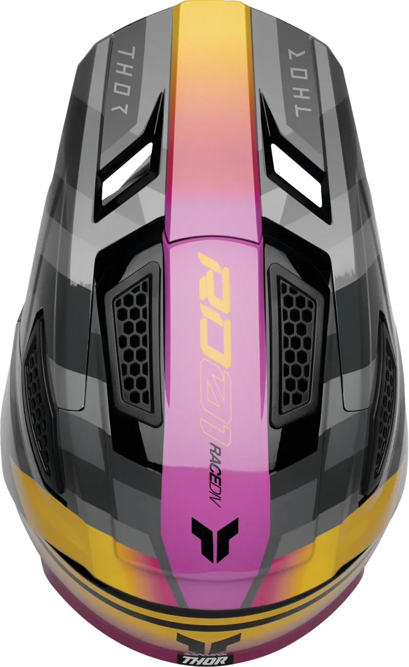 Casco THOR Fleet Camber Negro Gris Casco THOR Fleet Camber Negro Gris