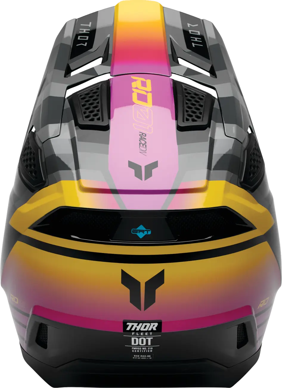 Casco THOR Fleet Camber Negro Gris Casco THOR Fleet Camber Negro Gris