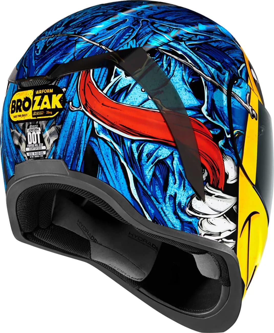 Casco ICON Airform MIPS Brozak Azul Casco ICON Airform MIPS Brozak Azul