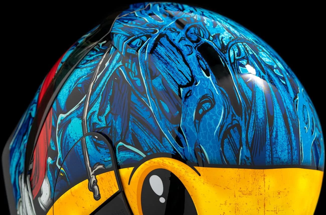 Casco ICON Airform MIPS Brozak Azul Casco ICON Airform MIPS Brozak Azul