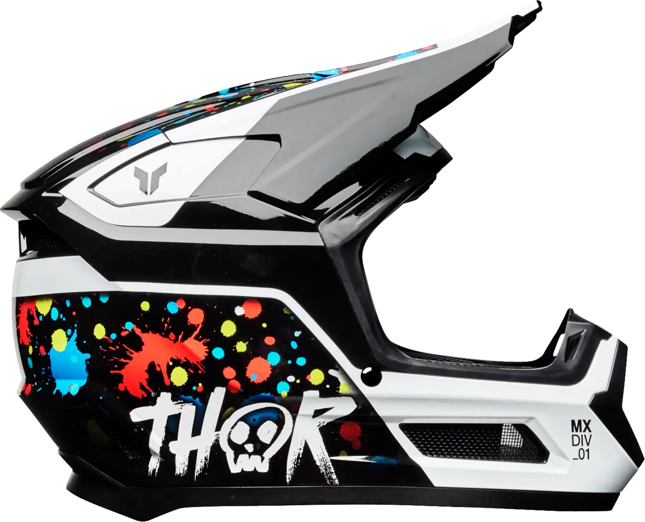 Casco THOR Fleet Infantil Splat Negro Casco THOR Fleet Infantil Splat Negro