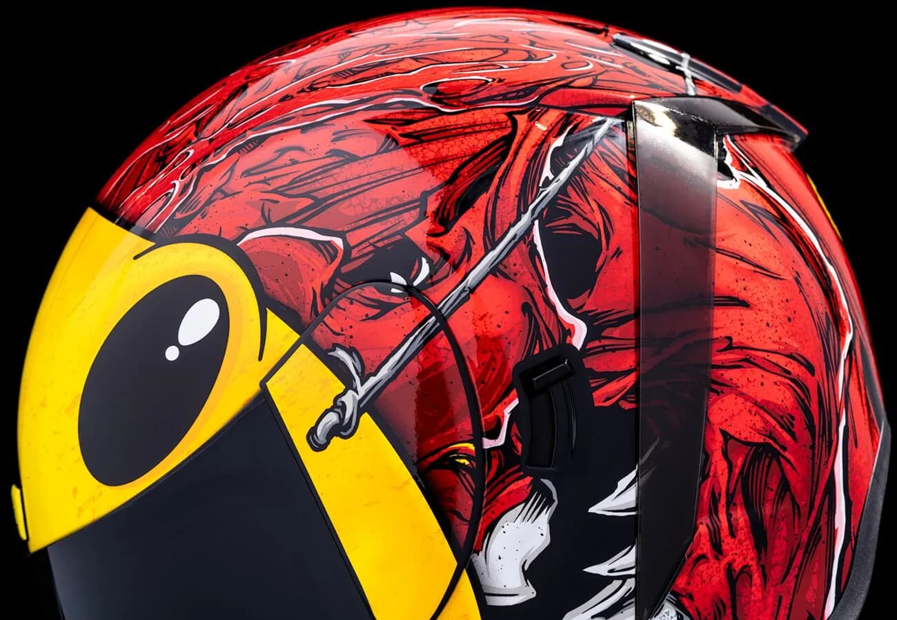 Casco ICON Airform MIPS Brozak Rojo Casco ICON Airform MIPS Brozak Rojo