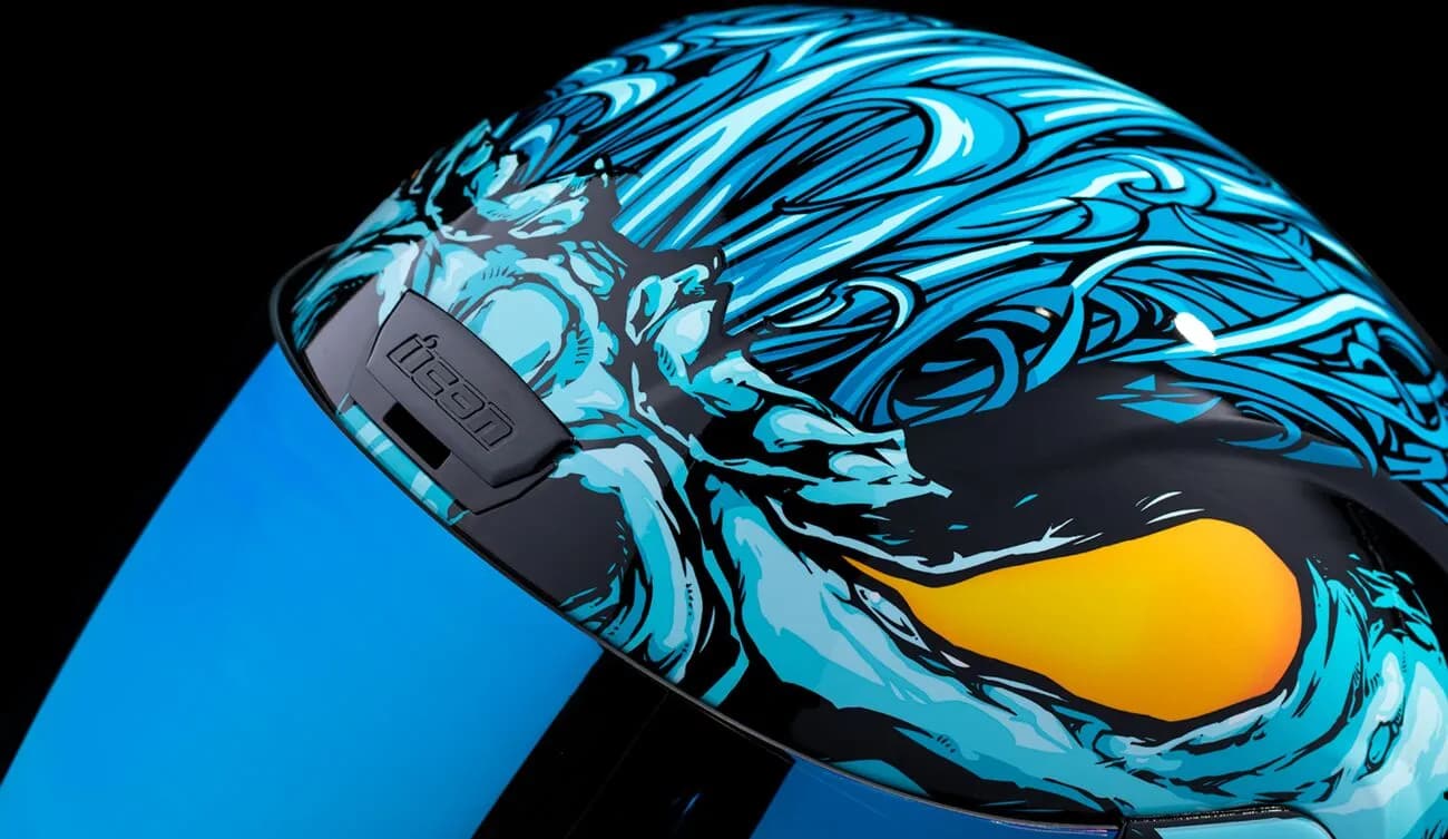 Casco ICON Airflorm MIPS Manik'RR Azul Casco ICON Airflorm MIPS Manik'RR Azul