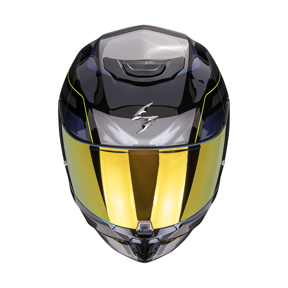 Casco Scorpion EXO-391 Leo Negro Azul Casco Scorpion EXO-391 Leo Negro Azul