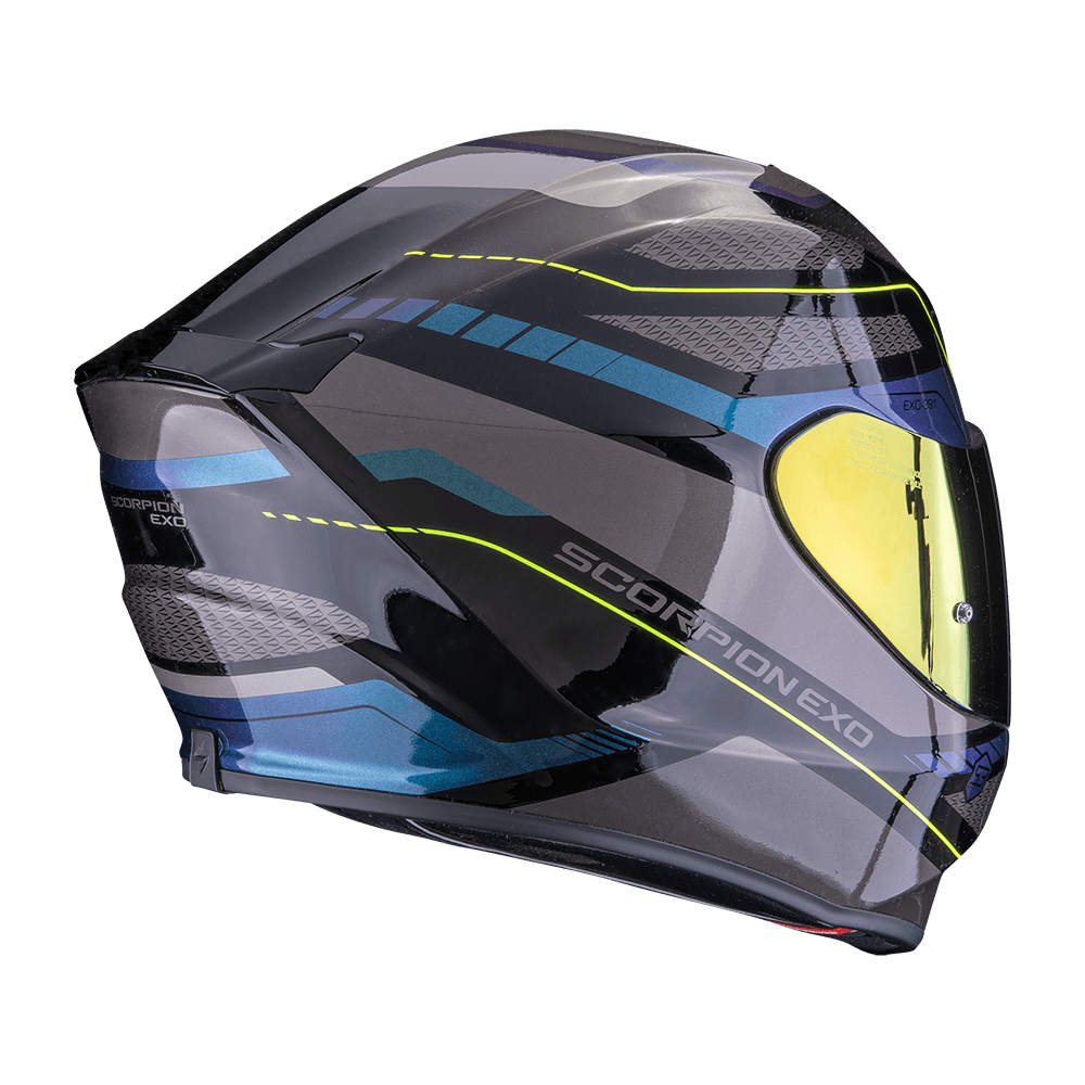 Casco Scorpion EXO-391 Leo Negro Azul Casco Scorpion EXO-391 Leo Negro Azul