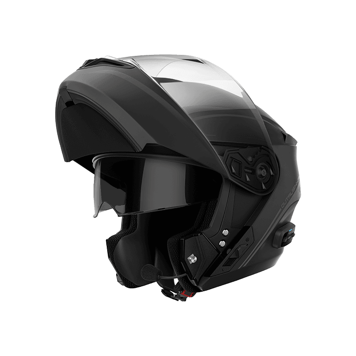 Casco Sena Outrush R 2206 Matt Black (bluetooth) image_1